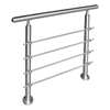 Wholesale Price Stair Railing High Strength Guardrail Home Hotel Stainless Steel and Glass Staircase Railing