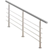 Better Choice High Quality Stainless Steel Modern Balcony Glass Balcony Railing for Balustrade and Handrail