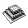 Stainless Steel Modern Durable Anti-Corrosion Manhole Cover for Drainage System and Outdoor Use