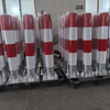 Galvanized Steel Removable Parking Safety Bollards & Fixed Warning Posts, Used for Municipal Roads Supermarket Gate Protection