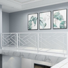 Stair Handrail Solid Wood Railing Floor Mounted Indoor Fence Villa Self-built House Modern Light Luxury Guardrail China Origin