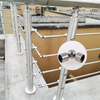Direct Sales Exterior Stair Balustrade Balcony Railing Stainless Steel Railing Post