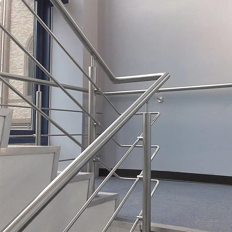 Wholesale Marble Railing Designs Luxury Stainless Steel Balustrade Villa Hotel Stair Balcony Railing