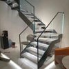 Exterior Stainless Steel Material and Bridge Railings LED Glass Railing Stairs