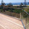 Stair Case Design Used Indoor Steel Glass Straight Staircase for Small Spaces - ID 1601860485081