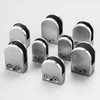 Hot Selling SUS 304 Stainless Steel U/D Shape Flat Arc Bottom Stain Brushed 8-10mm Glass Clamp