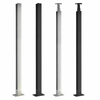 Modern Simple Stainless Steel Glass Panel Post with Balustrade Clamp for Interior and Exterior Railing for Balcony Garden