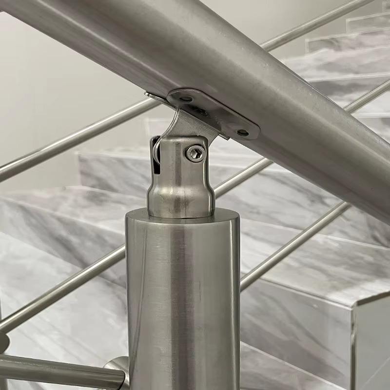 Modern Stair Railing Interior Stair Railing Outdoor Stairs Grill Railing Design Glass Handrails Aluminium Balustrade