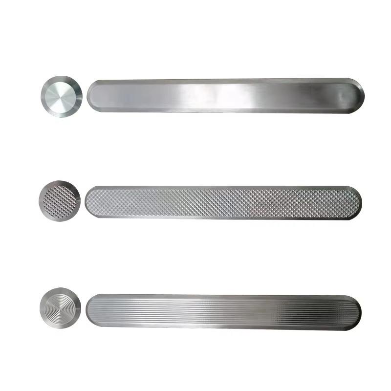 Stainless Steel Blind Tactile Indicator Strip with Grooved Textured Surface Modern Design 5-Year Warranty
