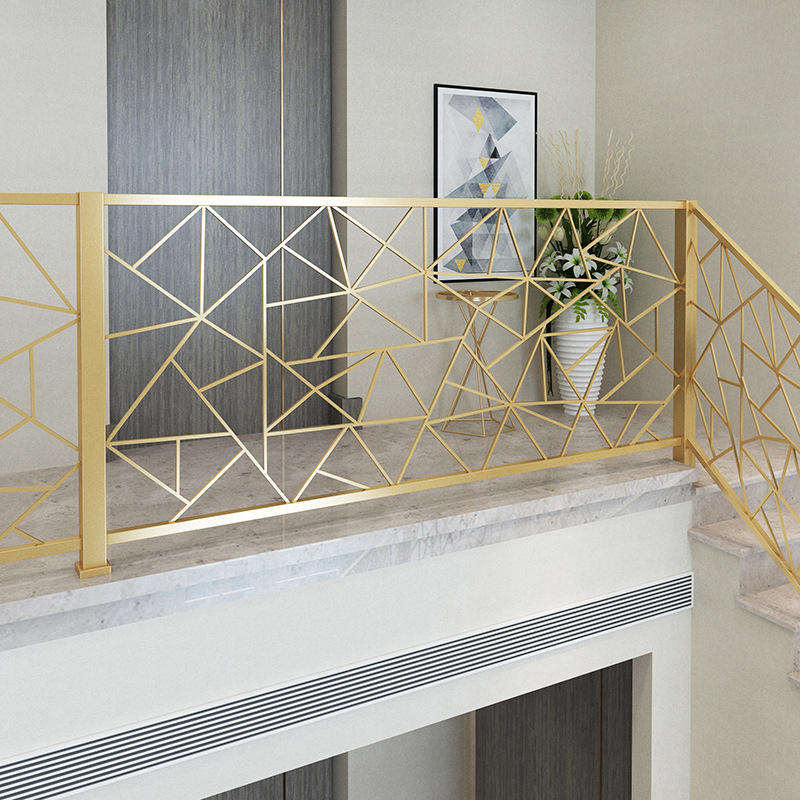 Custom DIY Railings Wrought Iron Laser Cutting Different Patterns and Styles
