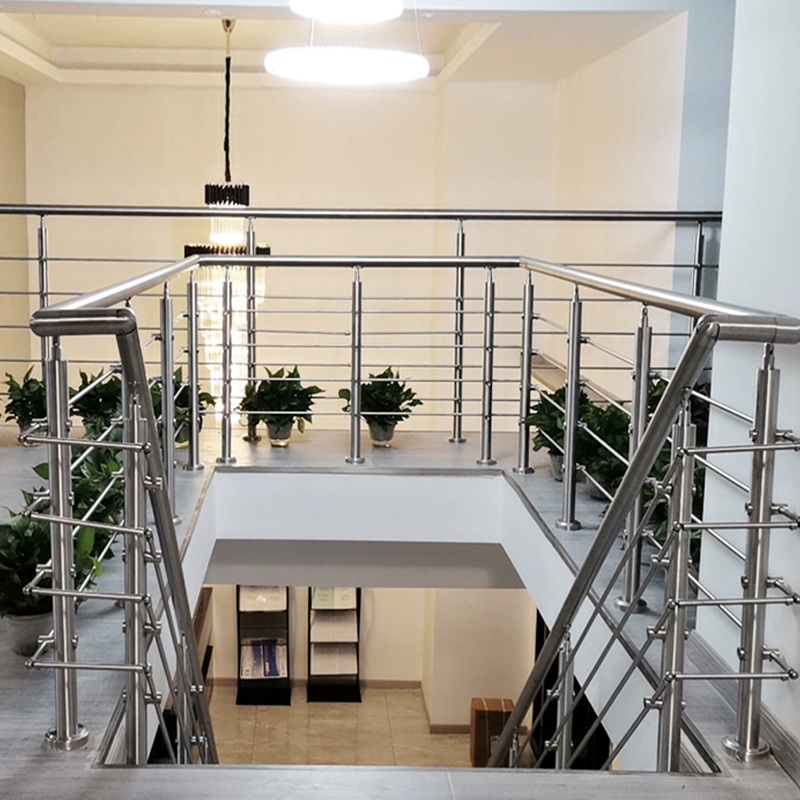 Good Quality Stainless Steel Rod Railings Balcony Stair Railings Balustrade Made in China