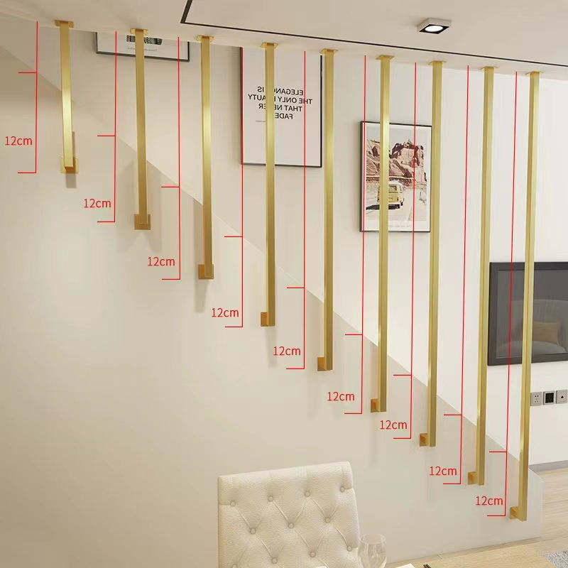 Multiple Style Modern Design Selling Staircase Railing for Indoors Stainless Steel Staircase for Indoors Floating Staircase