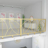 Modern Solid Wood & Stainless Steel Staircase Handrail and Balcony Guardrail for Hotels Villas Self-Built Houses