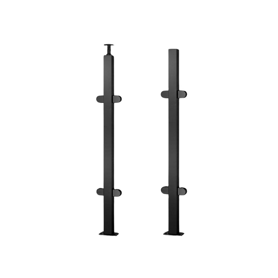 Glass Balustrade Balcony Stainless Steel Baluster Glass Railing