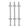 Stainless Steel Staircase Handrail Post Porch Railings Stainless Steel Glass Railing Outdoor Banister Column - ID 1601833864762