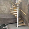 Modern Designed Prefabricated Spiral Staircase for Indoor and Outdoor Use with Non-Slip Treads for Apartment