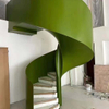High End Curved Staircase with Seamless Flow and Durable Structural Materials Staircase