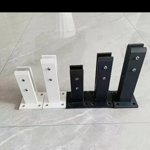 Glass Balcony Railing Spigot, 304 Stainless Steel Glass Holder