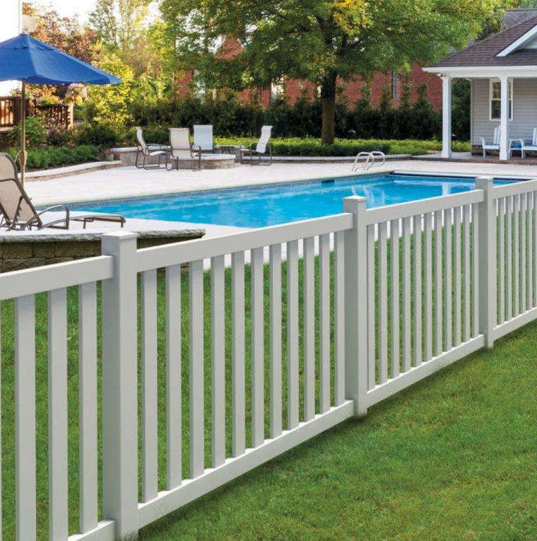 White PVC Wholesale Explosive Models Models Durable Garden Fence