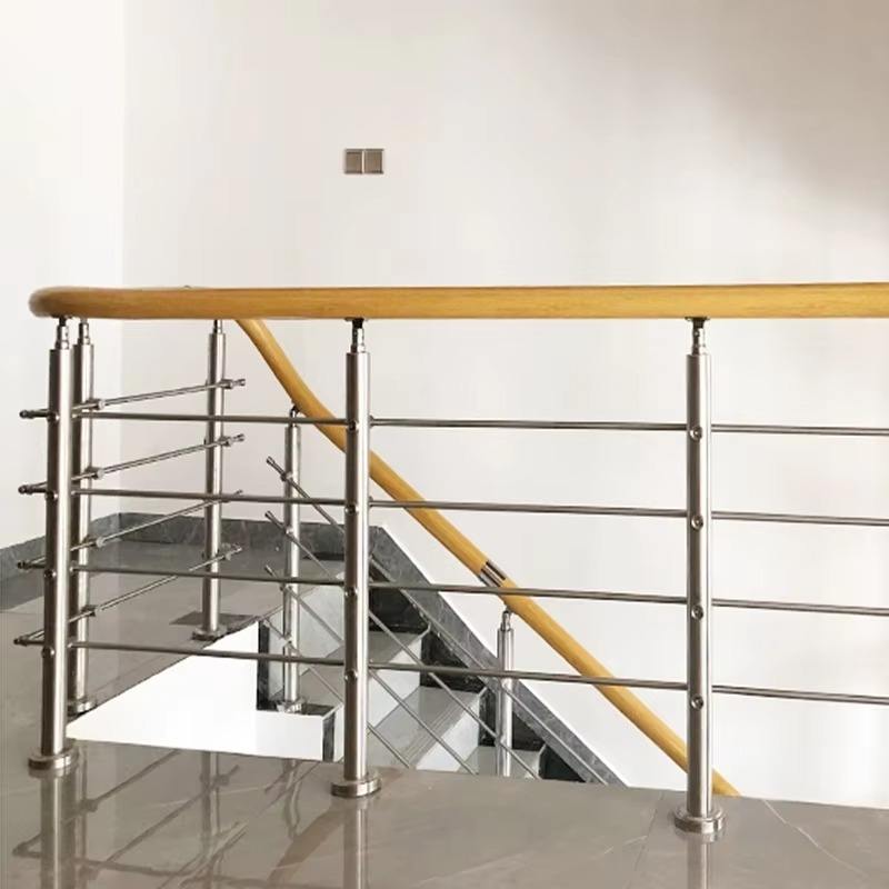 Perforated Metal Stair Railing Decorative Panel Design Safety Guardrail Modern Front Porch Stair Railing