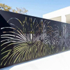 High Quality Powder Coated Aluminium Cut Panel Laser Panel Indoor Outdoor Gate Fence