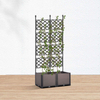 Outdoor Divider Panels Deck Patio Balcony Garden Indoor Use Fences Decorative Aluminum Screen Restaurant Partition