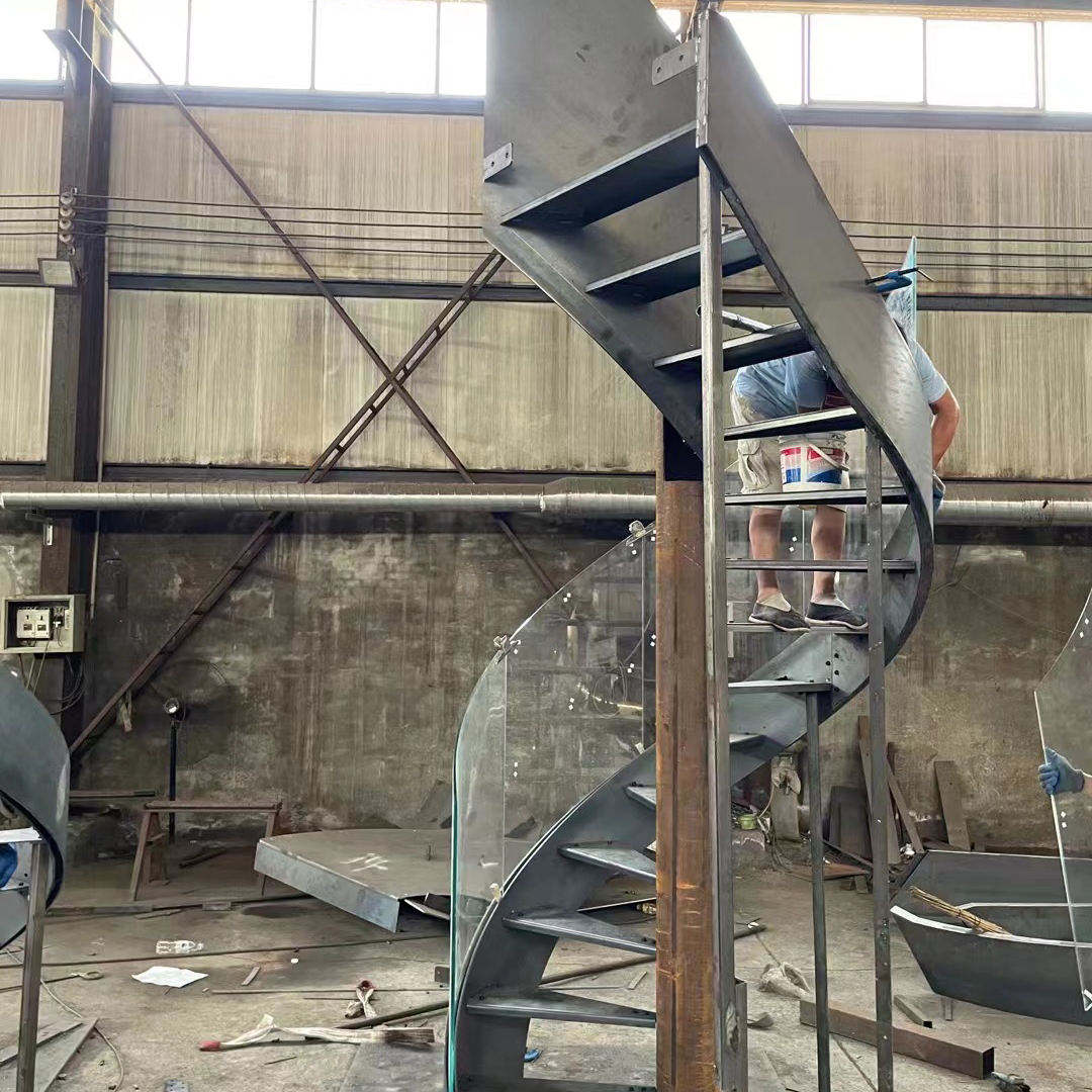 Factory Custom 2025 Modern Spiral Staircase for Small Spaces for House Decoration