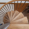 Custom Design Attic Build Indoor Carbon Steel Spiral Stair With 304ss Railing Second Floor Nonslip Step Steel Staircase - ID 1601799985254