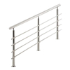 Professional Manufacture Cheap Price Easy Install Balcony Outdoor Railing Stainless Tube Railing Balustrade Aluminium