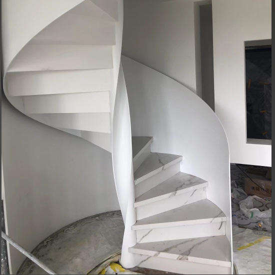 Steel or Stainless Steel Spiral Step Staircases Portable the Simple Thin Short Round 4 5 8 9 10 12 36 Foot Spiral Staircase