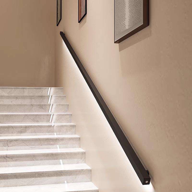 Low Moq Customized Stainless Steel Handrail Led Light Spotlight Balustrade Stair Railing