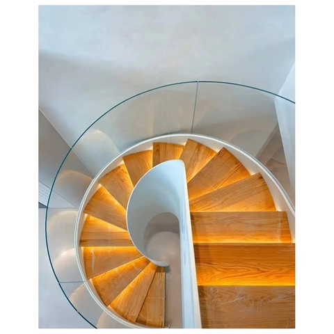 Custom Steel Spiral Staircase for Indoor and Outdoor Projects